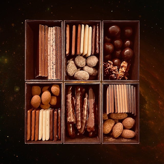 Free download chocolate box square brown white free picture to be edited with GIMP free online image editor