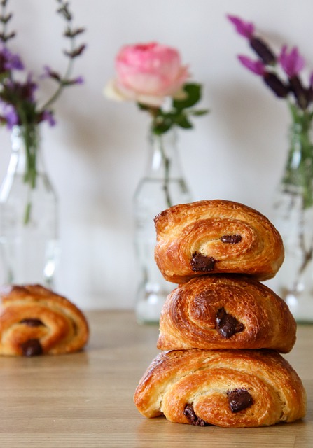 Free download chocolate bread breakfast croissant free picture to be edited with GIMP free online image editor