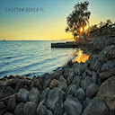Choctaw Beach Sunset Theme  screen for extension Chrome web store in OffiDocs Chromium