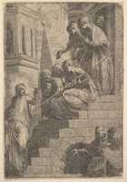 Free download Christ and the Woman on the Staircase free photo or picture to be edited with GIMP online image editor