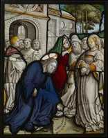 Free download Christ and the Woman Taken in Adultery (one of a set of 12 scenes from The Life of Christ) free photo or picture to be edited with GIMP online image editor
