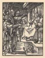 Free download Christ before Caiaphas, from The Little Passion free photo or picture to be edited with GIMP online image editor