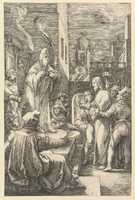 Free download Christ before Caiphas, from The Passion of Christ free photo or picture to be edited with GIMP online image editor