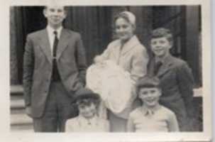 Free download Christening Group, 1957 free photo or picture to be edited with GIMP online image editor
