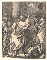 Free download Christ Expelling the Money Lenders, from The Small Passion free photo or picture to be edited with GIMP online image editor