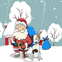 Christmas 5 Differences  screen for extension Chrome web store in OffiDocs Chromium