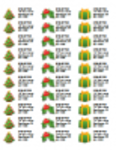 무료 크리스마스 주소 라벨 템플릿 DOC, XLS 또는 PPT 템플릿을 무료로 다운로드하여 LibreOffice 온라인 또는 온라인 오픈오피스 데스크톱으로 편집
