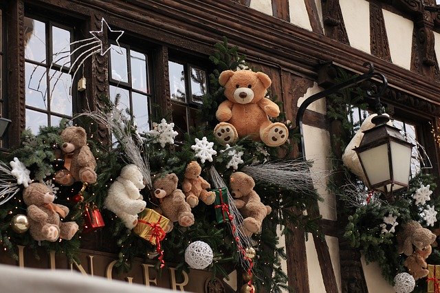 Muat turun percuma Christmas Bear Cut - foto atau gambar percuma untuk diedit dengan editor imej dalam talian GIMP