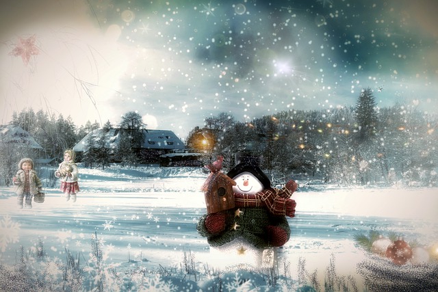 Free download christmas card christmas snow free picture to be edited with GIMP free online image editor