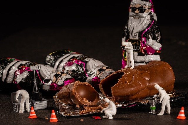 Template Photo Christmas Crime Scene Santa -  for OffiDocs