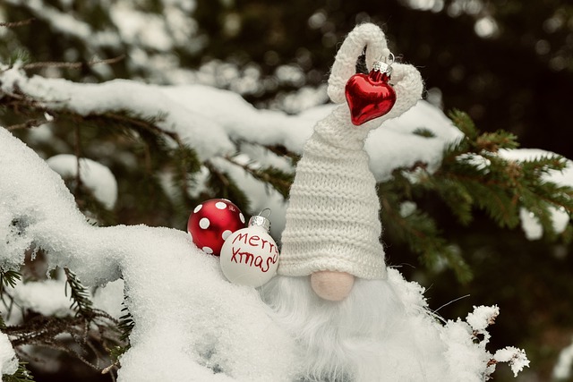 Free download christmas elf imp snow winter free picture to be edited with GIMP free online image editor