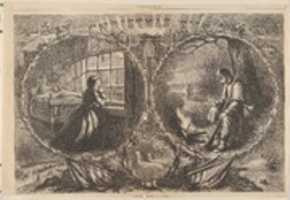 Free download Christmas Eve, 1862 (from Harpers Weekly) free photo or picture to be edited with GIMP online image editor
