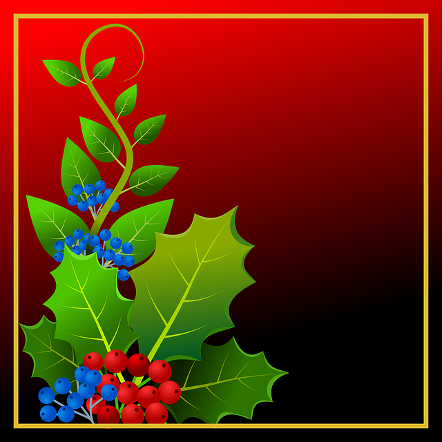 Free download Christmas Illustration Postal -  free illustration to be edited with GIMP free online image editor