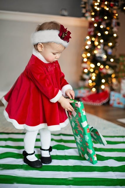 Free download christmas little girl free picture to be edited with GIMP free online image editor