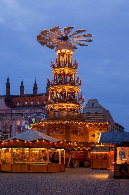 Free download Christmas Market Advent -  free photo or picture to be edited with GIMP online image editor