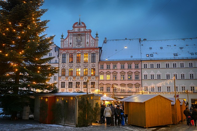 Free download christmas market landsberg am lech free picture to be edited with GIMP free online image editor