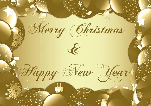 Free download Christmas New Year Gold -  free illustration to be edited with GIMP free online image editor