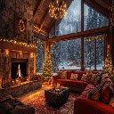 Christmas Snowfall Live Wallpaper  screen for extension Chrome web store in OffiDocs Chromium