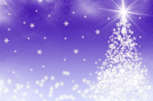 Free download Christmas Snow Tree -  free illustration to be edited with GIMP free online image editor