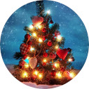 Christmas Tree Wallpaper New Tab  screen for extension Chrome web store in OffiDocs Chromium
