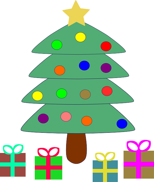 Free download Christmas Tree Xmas - Free vector graphic on Pixabay free illustration to be edited with GIMP free online image editor