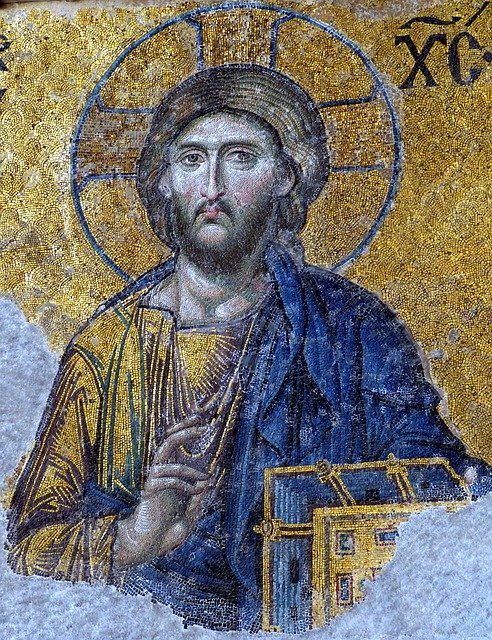 Free download Christ Mosaic Jesus -  free photo or picture to be edited with GIMP online image editor