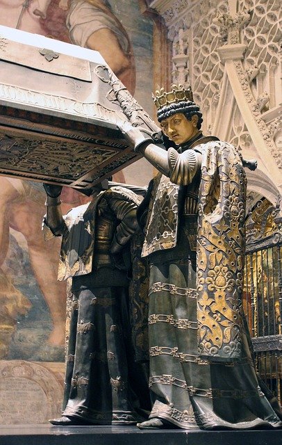 Gratis download Christopher Columbus Tomb Sevilla - gratis foto of afbeelding om te bewerken met GIMP online afbeeldingseditor