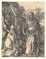 Free download Christ Taking Leave from his Mother,  from The Small Passion free photo or picture to be edited with GIMP online image editor