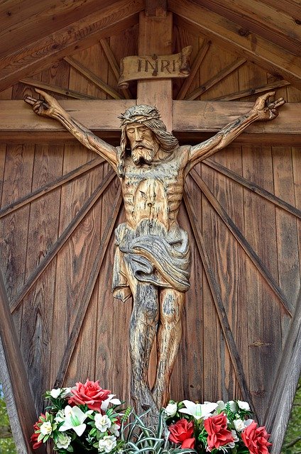 Unduh gratis Christ The Crucifixion Chapel - foto atau gambar gratis untuk diedit dengan editor gambar online GIMP