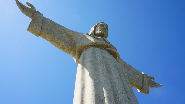 Scarica gratuitamente l'immagine gratuita della statua di Cristo Redentore da modificare con l'editor di immagini online gratuito GIMP