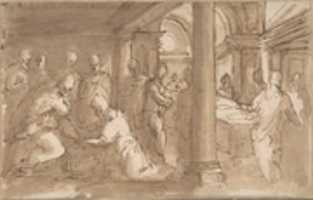 Free download Christ Washing the Feet of the Disciples free photo or picture to be edited with GIMP online image editor