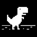 Chrome Dino Offline Game  screen for extension Chrome web store in OffiDocs Chromium