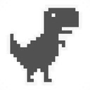Chrome Dino Unblocked Game  screen for extension Chrome web store in OffiDocs Chromium