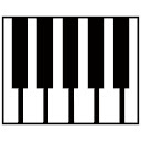 Chrome Piano  screen for extension Chrome web store in OffiDocs Chromium