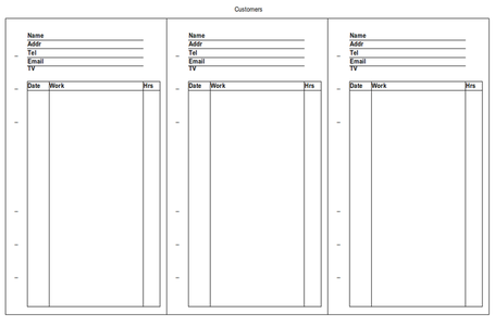 Descarga gratis la plantilla Chronoplan Midi DOC, XLS o PPT gratis para editar con LibreOffice online o OpenOffice Desktop online