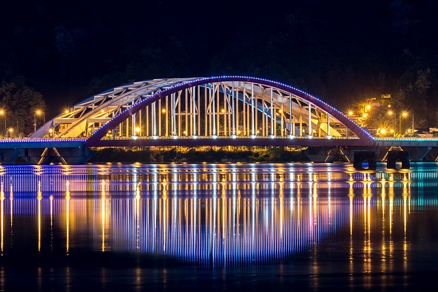 Free download chuncheon landscape night view free picture to be edited with GIMP free online image editor