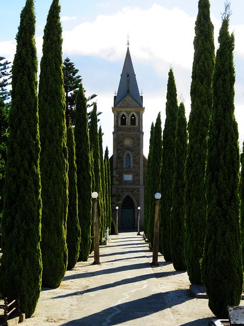 Gratis download Church Barossa South Australia - gratis foto of afbeelding om te bewerken met GIMP online afbeeldingseditor