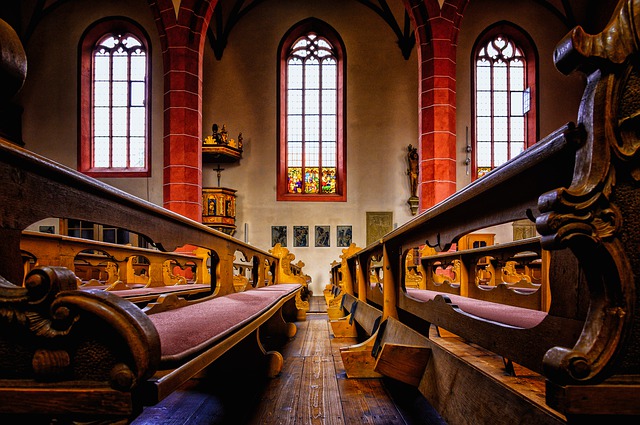 Free download church benches church pews religion free picture to be edited with GIMP free online image editor