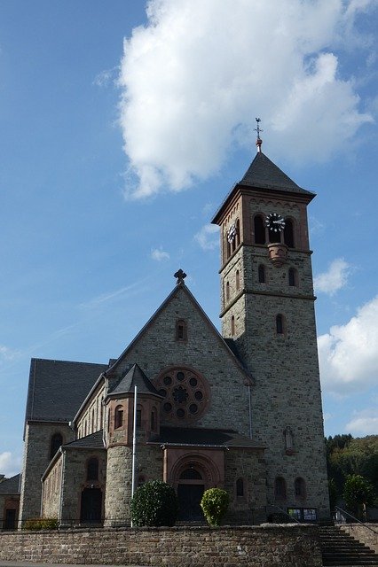 無料ダウンロードChurchGermanyBergischesLand-GIMPオンライン画像エディタで編集できる無料の写真または画像