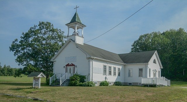 Unduh gratis Church New Hampshire Old - foto atau gambar gratis untuk diedit dengan editor gambar online GIMP
