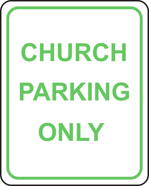 Free download Church Parking Only - Free vector graphic on Pixabay free illustration to be edited with GIMP free online image editor