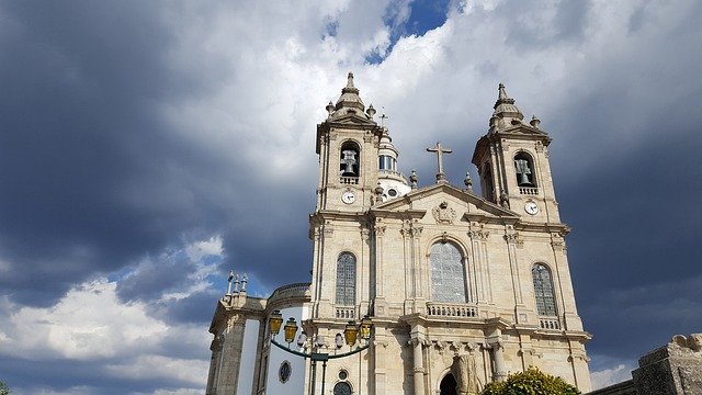 免费下载 Church Santuario De Sameiro - 使用 GIMP 在线图像编辑器编辑的免费照片或图片