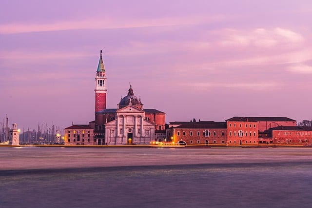 Free download church sea sunset city travel free picture to be edited with GIMP free online image editor