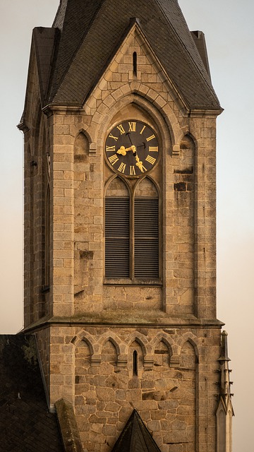 Free download church steeple clock architecture free picture to be edited with GIMP free online image editor