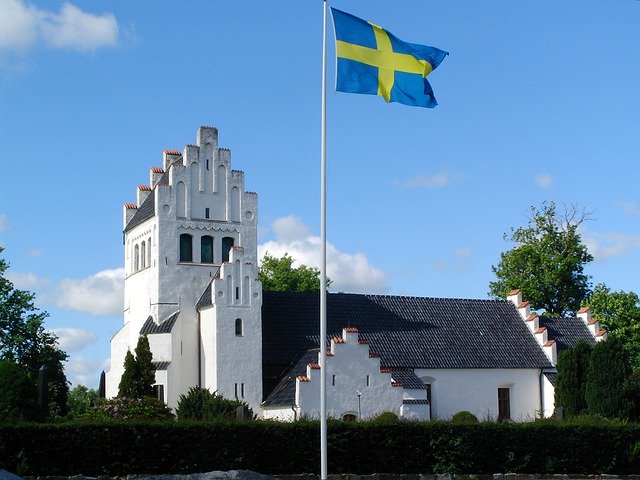 Template Photo Church Sweden Scania -  for OffiDocs
