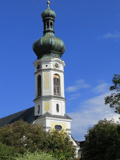 Téléchargement gratuit de Church Tower Religion Architecture - photo ou image gratuite à éditer avec l'éditeur d'images en ligne GIMP