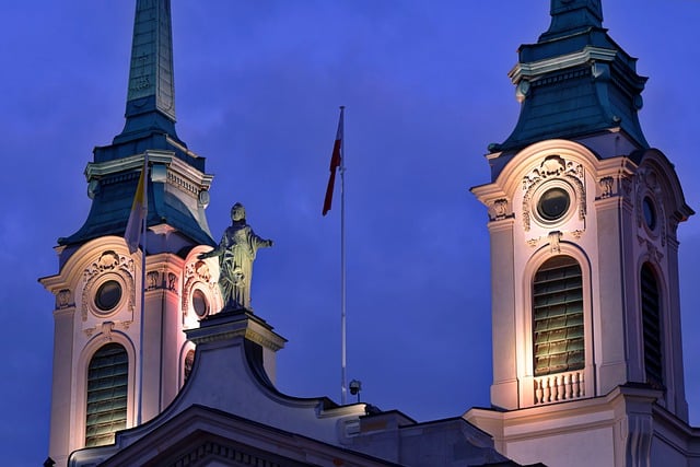 Free download church towers lights sculpture free picture to be edited with GIMP free online image editor