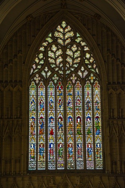 Шаблон фото Церкви Вікно Собор Йорк - для OffiDocs