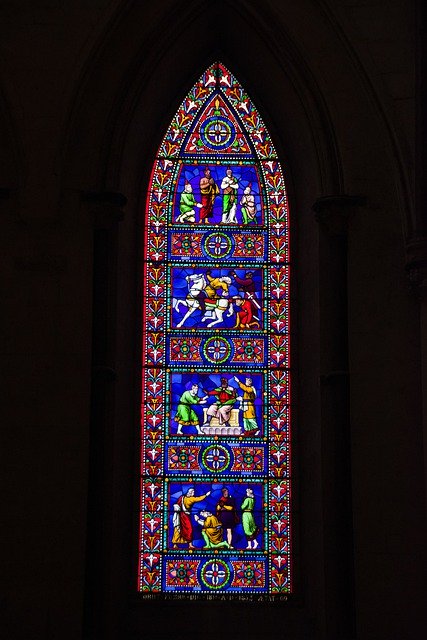 Template Photo Church Window Lincoln Cathedral -  for OffiDocs