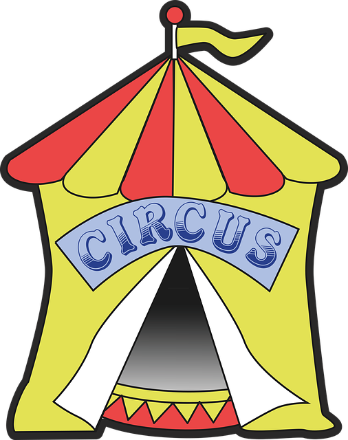 Free download Circus Tent Entrance - Free vector graphic on Pixabay free illustration to be edited with GIMP free online image editor